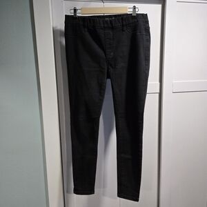 Judy Blue Black Jeggings Women's 11/30 Pull On Skinny Jeans Stretch EUC